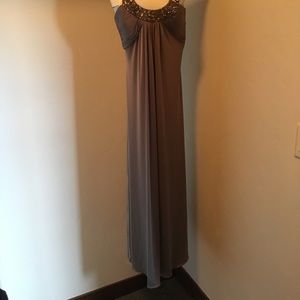 Beaded Formal Gown by JS Boutique